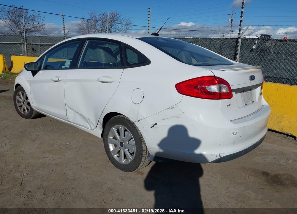 2011 FORD FIESTA SE VIN: 3FADP4BJ6BM177443