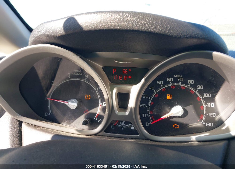 2011 FORD FIESTA SE VIN: 3FADP4BJ6BM177443