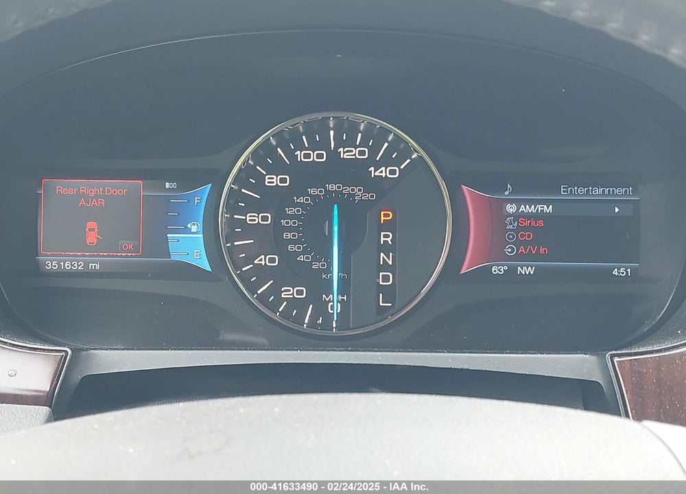 2013 FORD EDGE VIN: 2FMDK3K93DBC78139