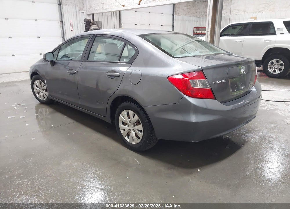 2012 HONDA CIVIC LX VIN: 2HGFB2F57CH574549