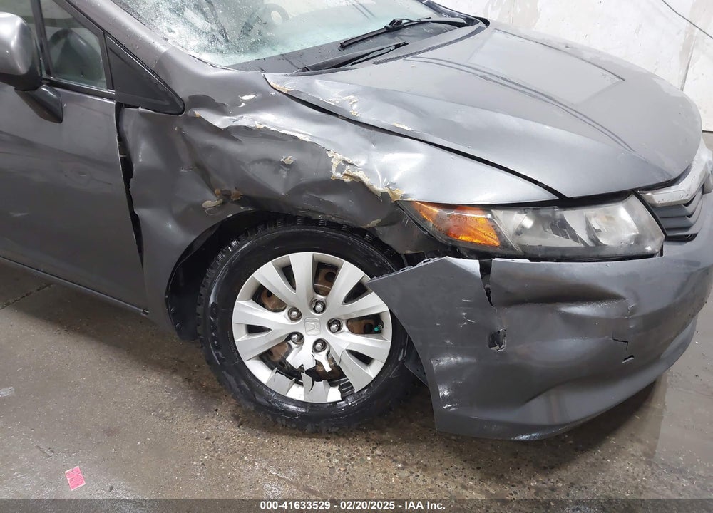 2012 HONDA CIVIC LX VIN: 2HGFB2F57CH574549