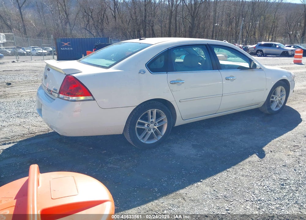 2008 CHEVROLET IMPALA LTZ VIN: 2G1WU583689225818