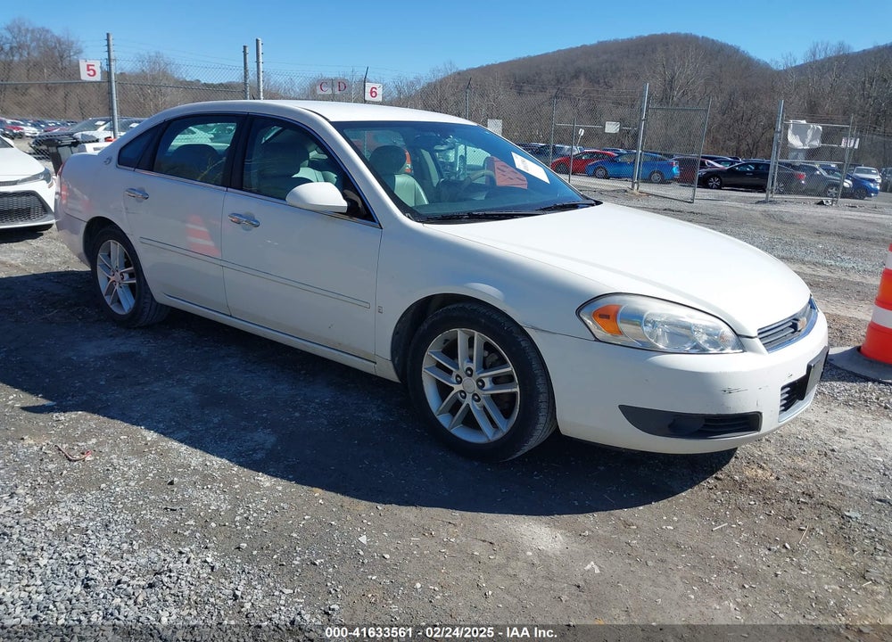 2008 CHEVROLET IMPALA LTZ VIN: 2G1WU583689225818