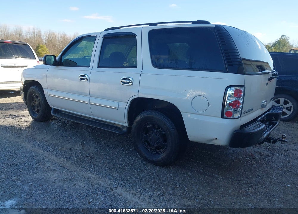 2004 CHEVROLET TAHOE LS VIN: 1GNEC13Z54R112847