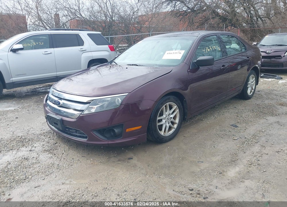 2012 FORD FUSION S VIN: 3FAHP0GA0CR305053