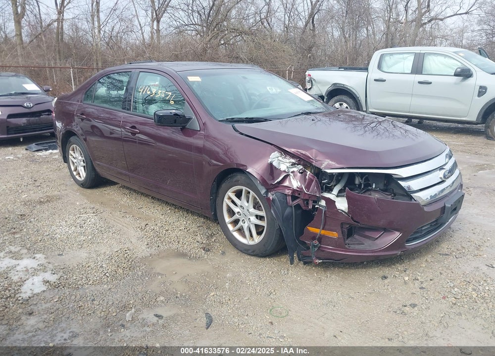 2012 FORD FUSION S VIN: 3FAHP0GA0CR305053