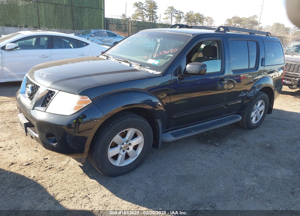 2008 NISSAN PATHFINDER SE VIN: 5N1AR18B18C619637