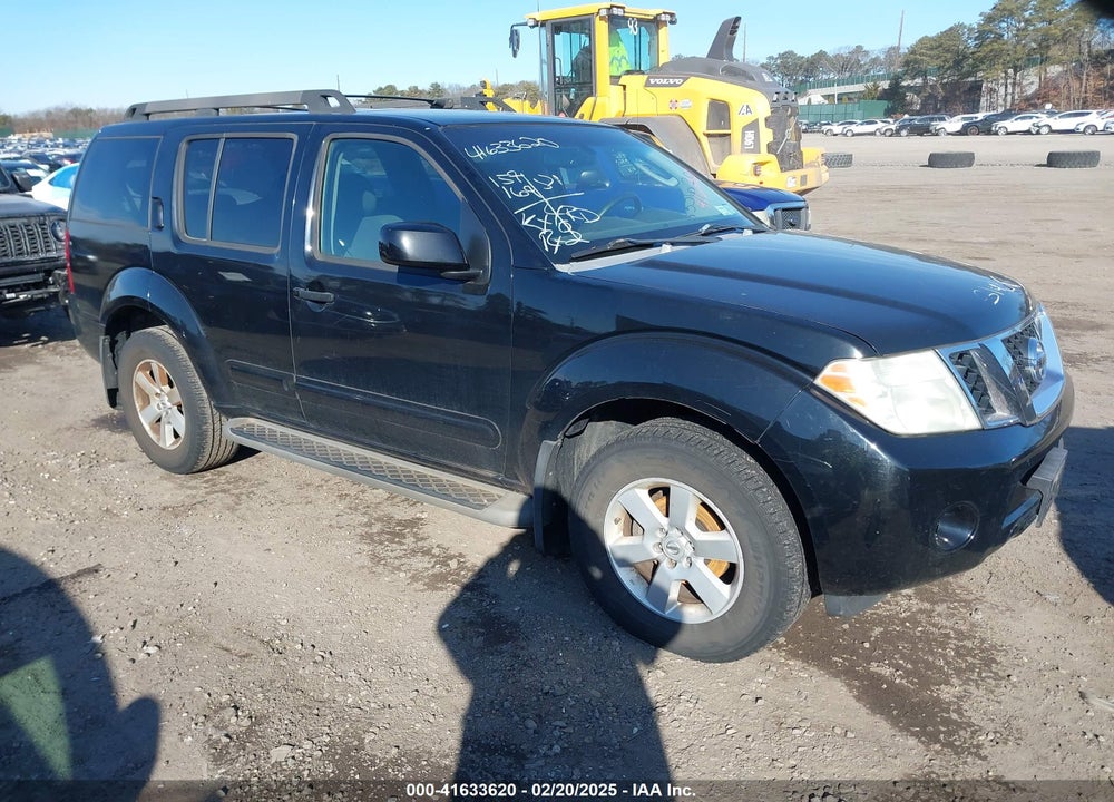 2008 NISSAN PATHFINDER SE VIN: 5N1AR18B18C619637