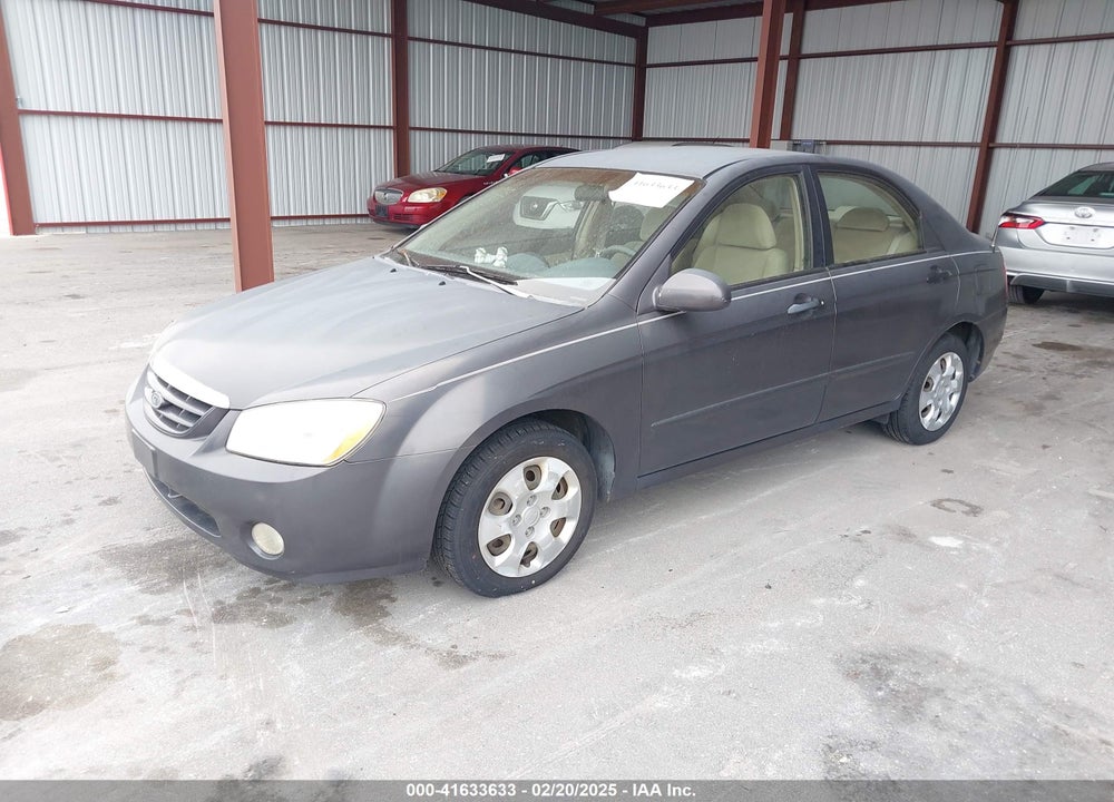 2005 KIA SPECTRA EX/LX/SX VIN: KNAFE121755189423