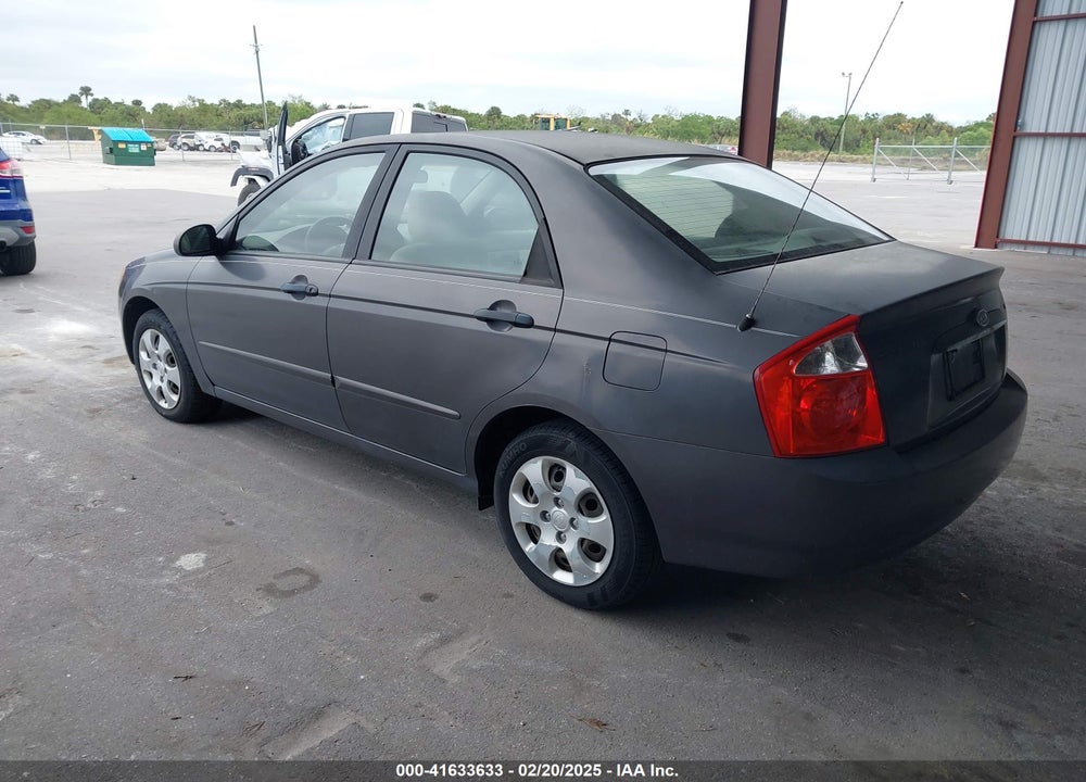 2005 KIA SPECTRA EX/LX/SX VIN: KNAFE121755189423