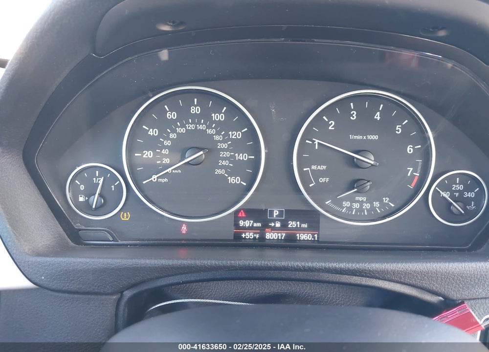 2015 BMW 320I VIN: WBA3B1G55FNT63322