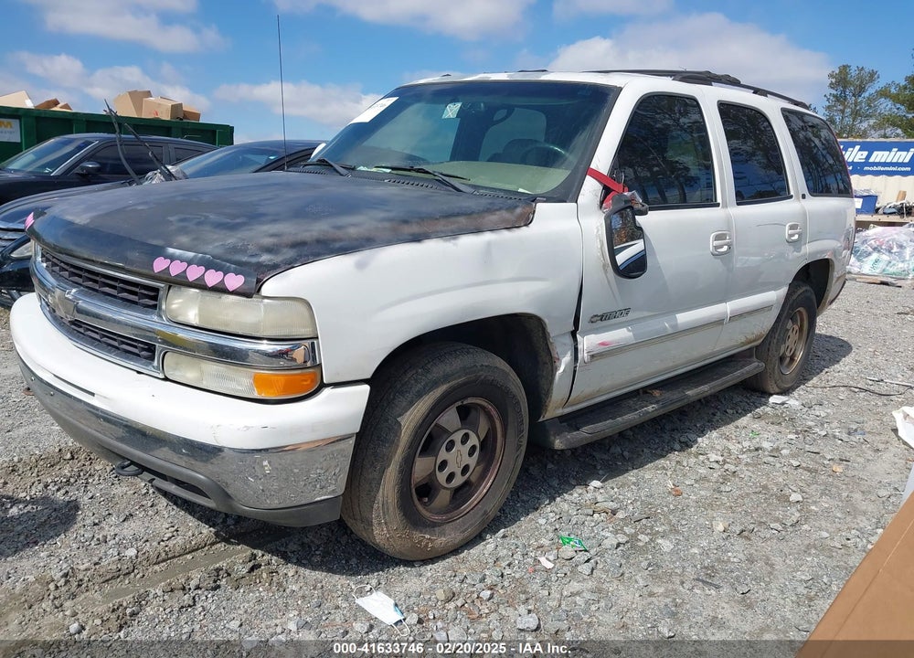 2001 CHEVROLET TAHOE LT VIN: 1GNEC13T51J311841