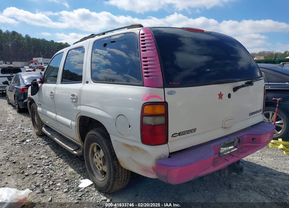 2001 CHEVROLET TAHOE LT VIN: 1GNEC13T51J311841