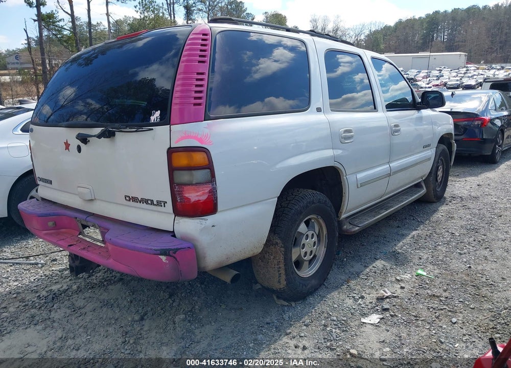 2001 CHEVROLET TAHOE LT VIN: 1GNEC13T51J311841