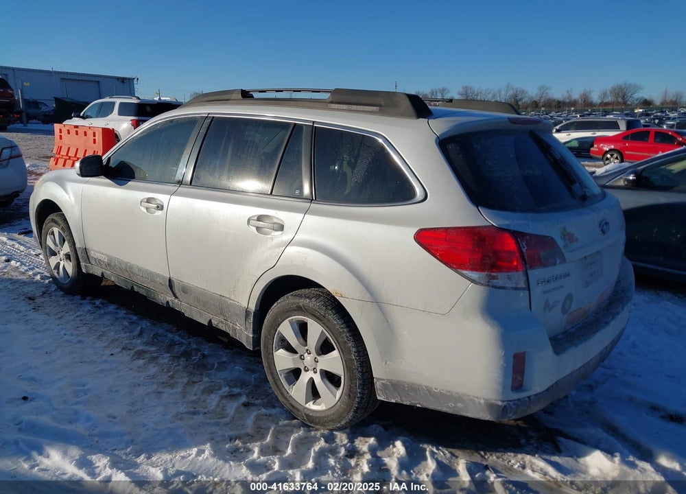 2010 SUBARU OUTBACK 2.5I LIMITED VIN: 4S4BRCKCXA3385523