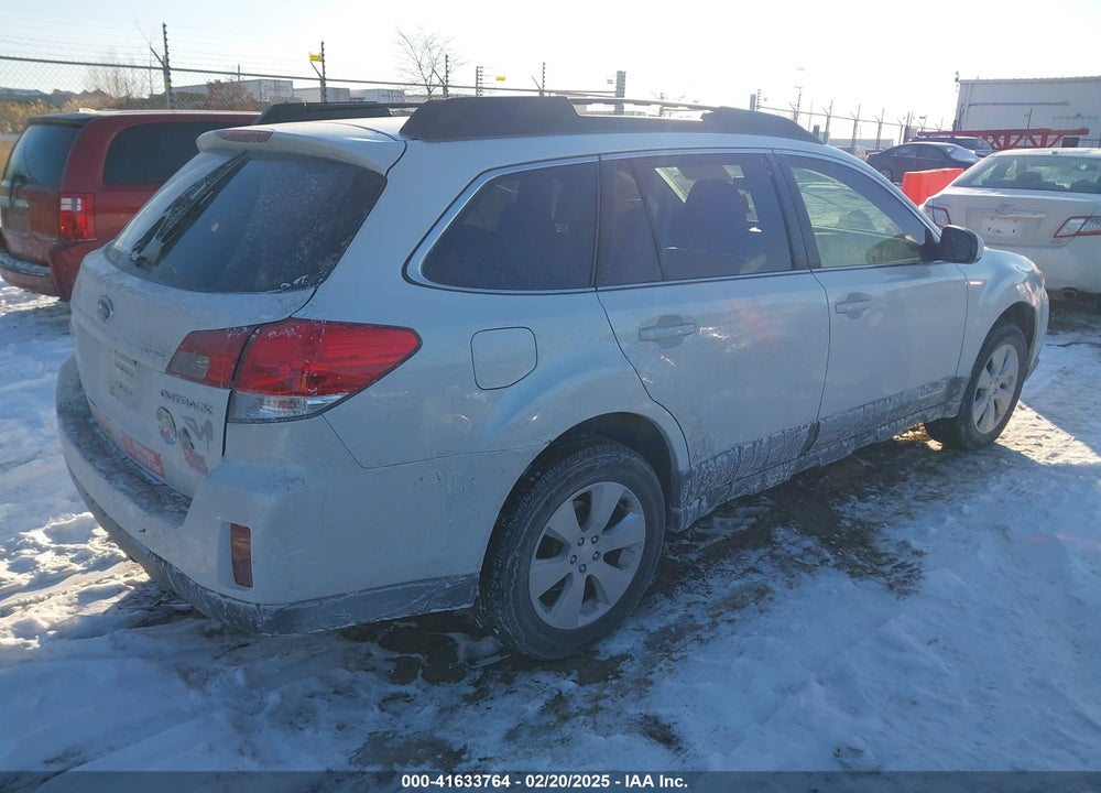 2010 SUBARU OUTBACK 2.5I LIMITED VIN: 4S4BRCKCXA3385523