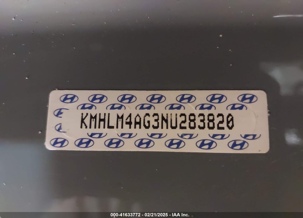 2022 HYUNDAI ELANTRA VIN: KMHLM4AG3NU283820