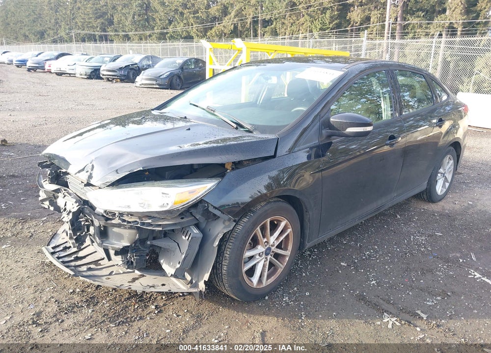 2016 FORD FOCUS VIN: 1FADP3F20GL384593