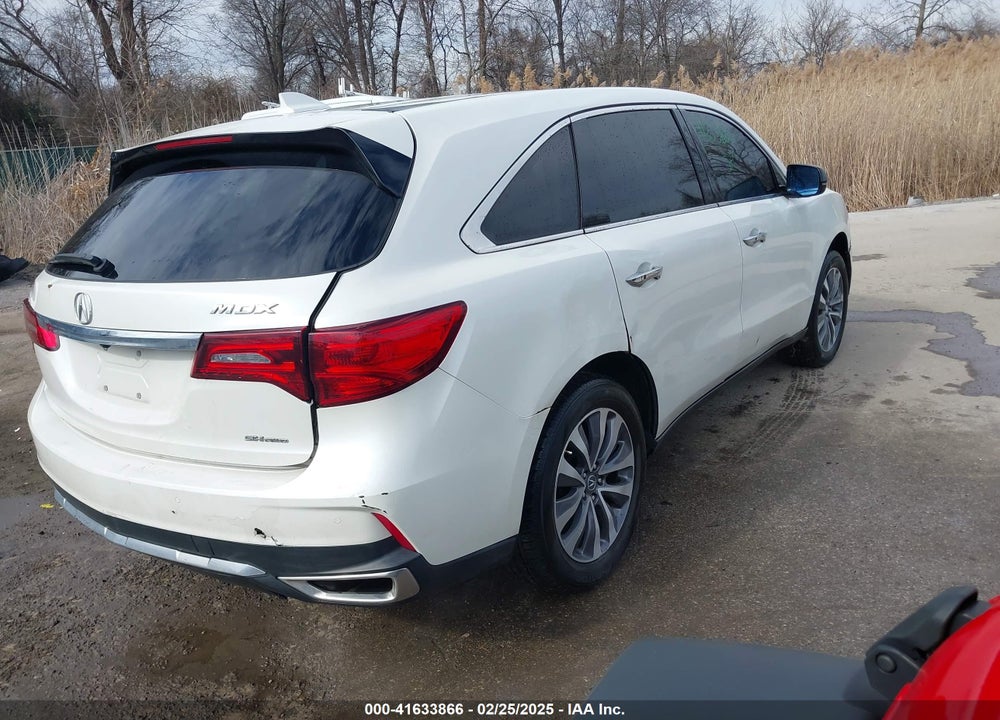 2014 ACURA MDX TECHNOLOGY PACKAGE VIN: 5FRYD3H43EB008083