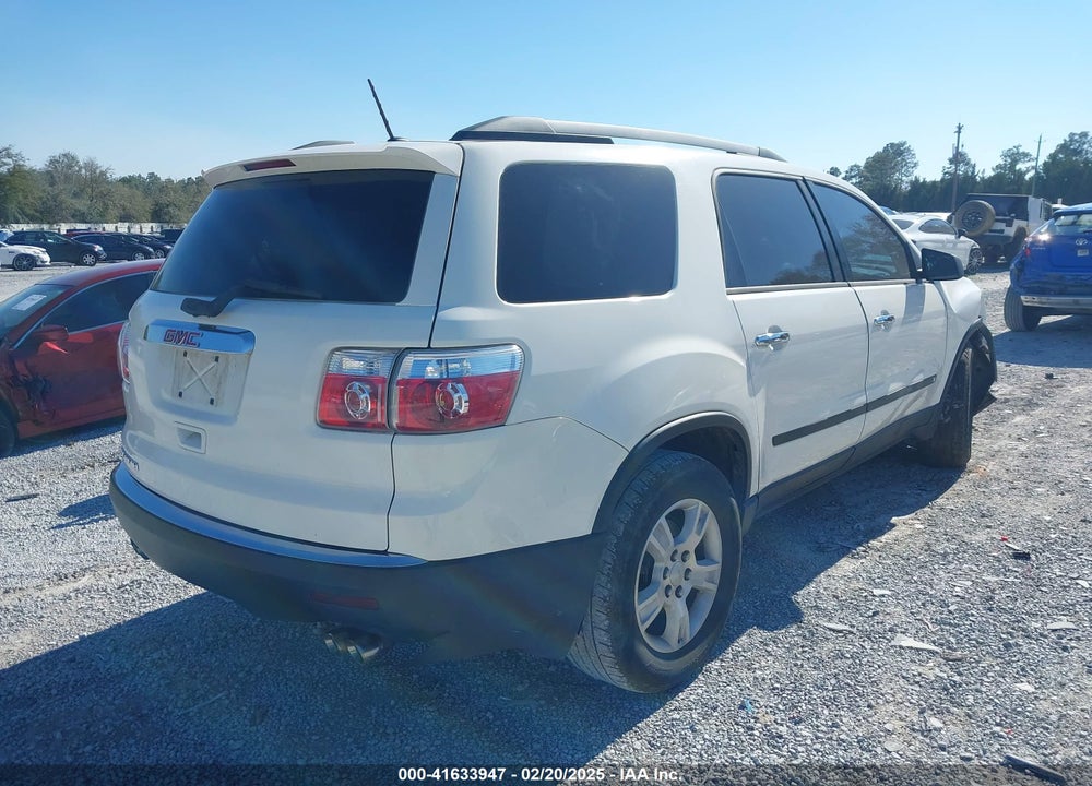 2010 GMC ACADIA SL VIN: 1GKLRKED0AJ121296