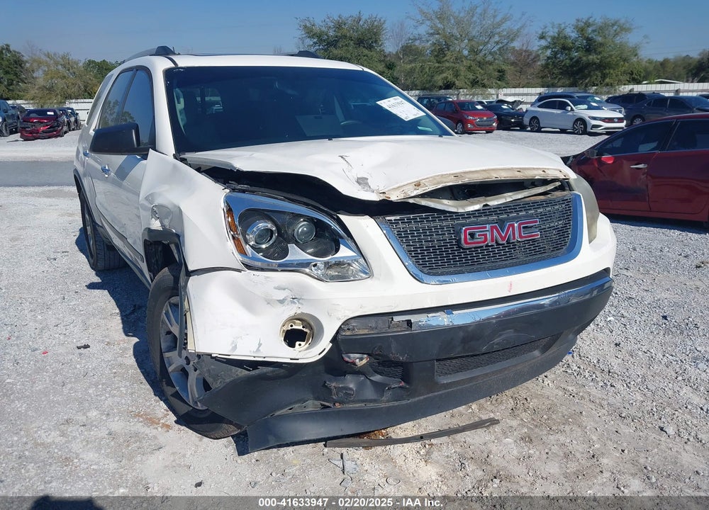 2010 GMC ACADIA SL VIN: 1GKLRKED0AJ121296