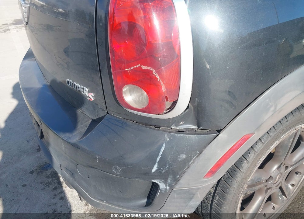 2011 MINI COOPER S COUNTRYMAN VIN: WMWZC3C57BWL80930