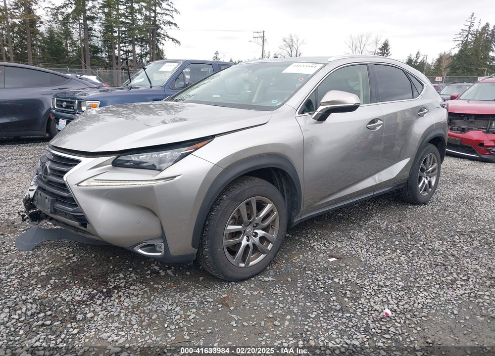 2015 LEXUS NX 200T VIN: JTJBARBZ7F2022898