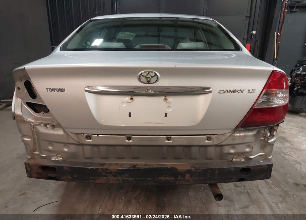 2004 TOYOTA CAMRY LE VIN: 4T1BE32KX4U302531