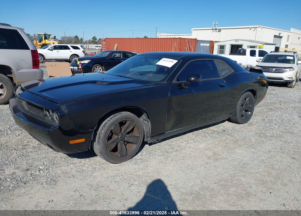 2013 DODGE CHALLENGER VIN: 2C3CDYAG0DH536268