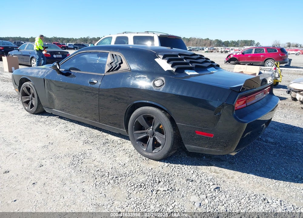 2013 DODGE CHALLENGER VIN: 2C3CDYAG0DH536268