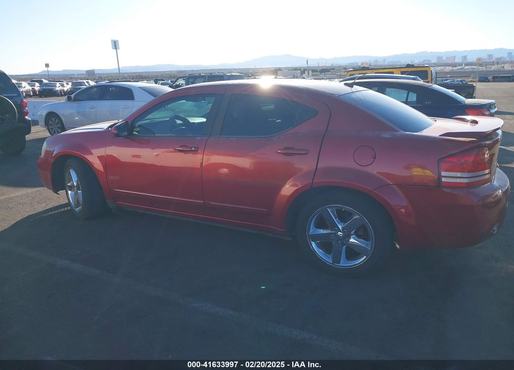 2008 DODGE AVENGER VIN: 1B3LC76M18N613980