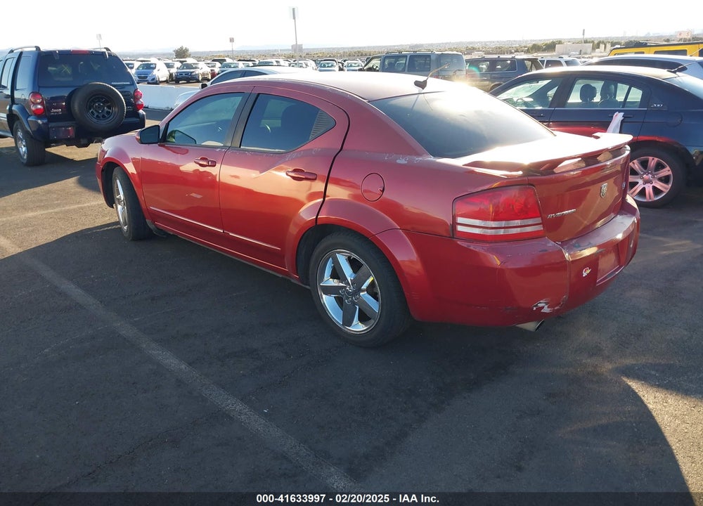 2008 DODGE AVENGER VIN: 1B3LC76M18N613980