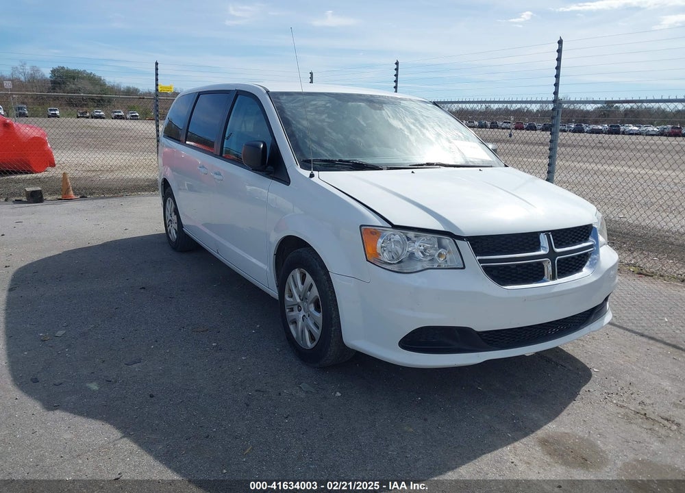2018 DODGE GRAND CARAVAN SE VIN: 2C4RDGBG2JR143702