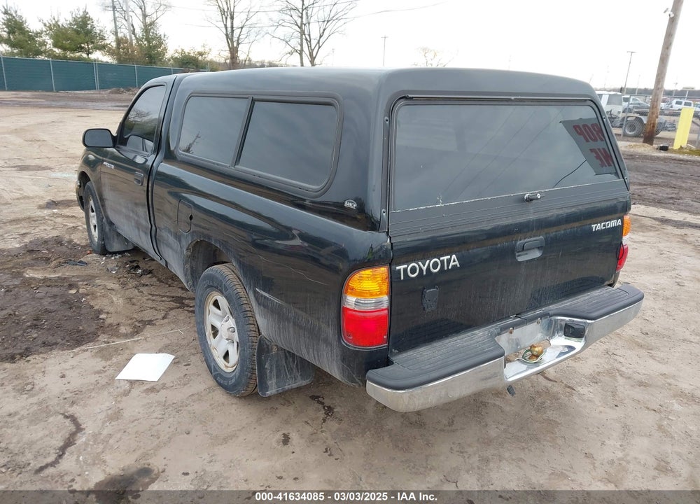 2002 TOYOTA TACOMA VIN: 5TENL42N02Z064281