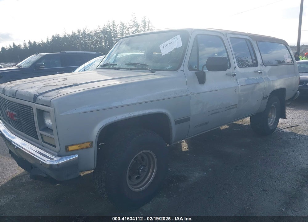 1991 GMC SUBURBAN V15 CONVENTIONAL VIN: 1GKEV16K7MF512125