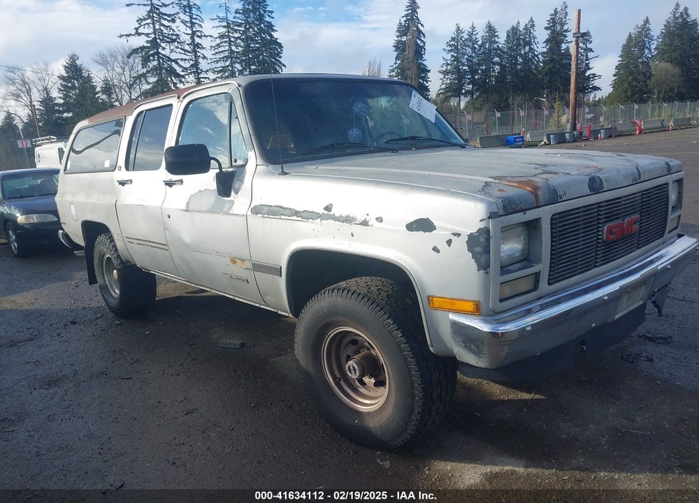 1991 GMC SUBURBAN V15 CONVENTIONAL VIN: 1GKEV16K7MF512125