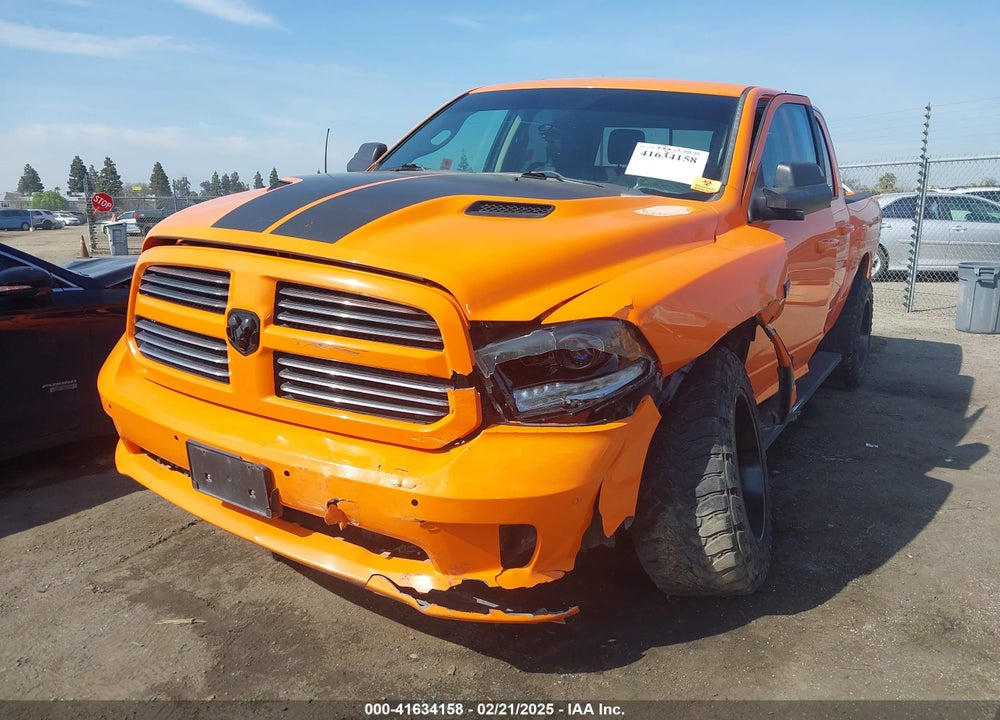 2015 RAM 1500 SPORT VIN: 1C6RR7MT3FS702229