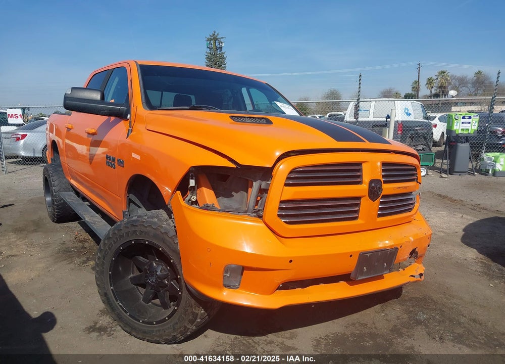 2015 RAM 1500 SPORT VIN: 1C6RR7MT3FS702229