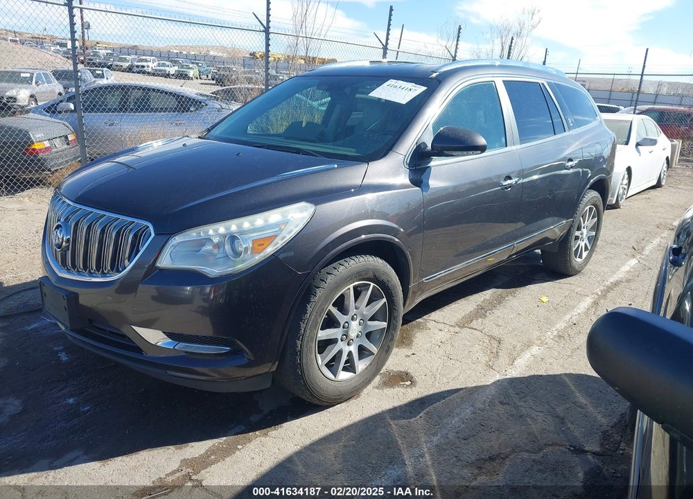 2013 BUICK ENCLAVE LEATHER VIN: 5GAKRCKD7DJ250630
