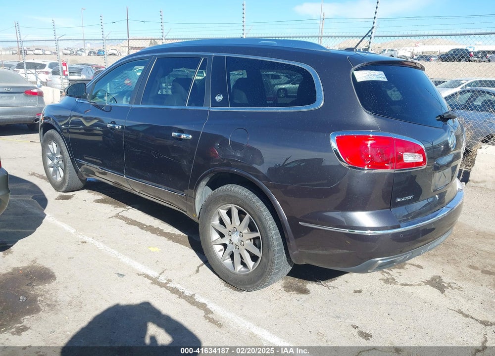 2013 BUICK ENCLAVE LEATHER VIN: 5GAKRCKD7DJ250630