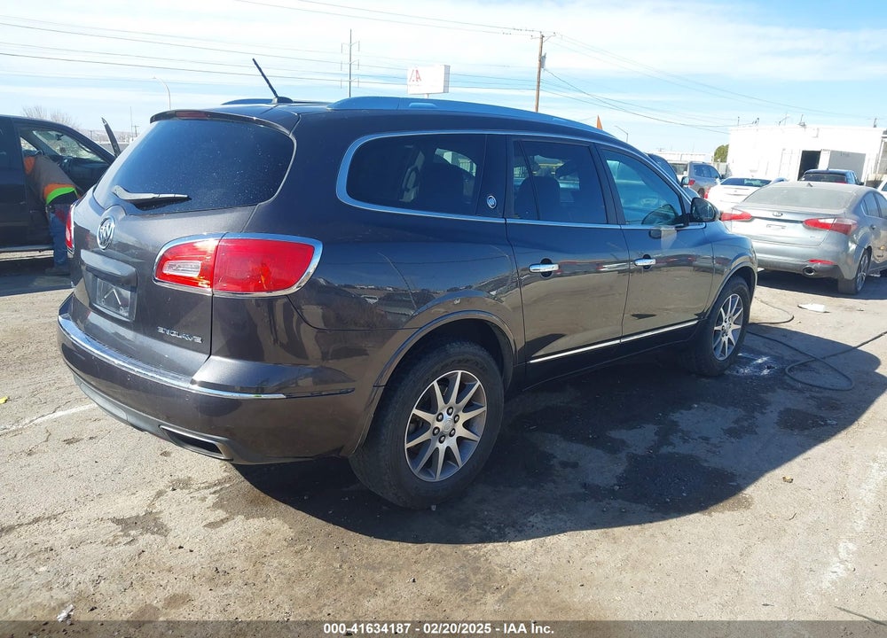 2013 BUICK ENCLAVE LEATHER VIN: 5GAKRCKD7DJ250630