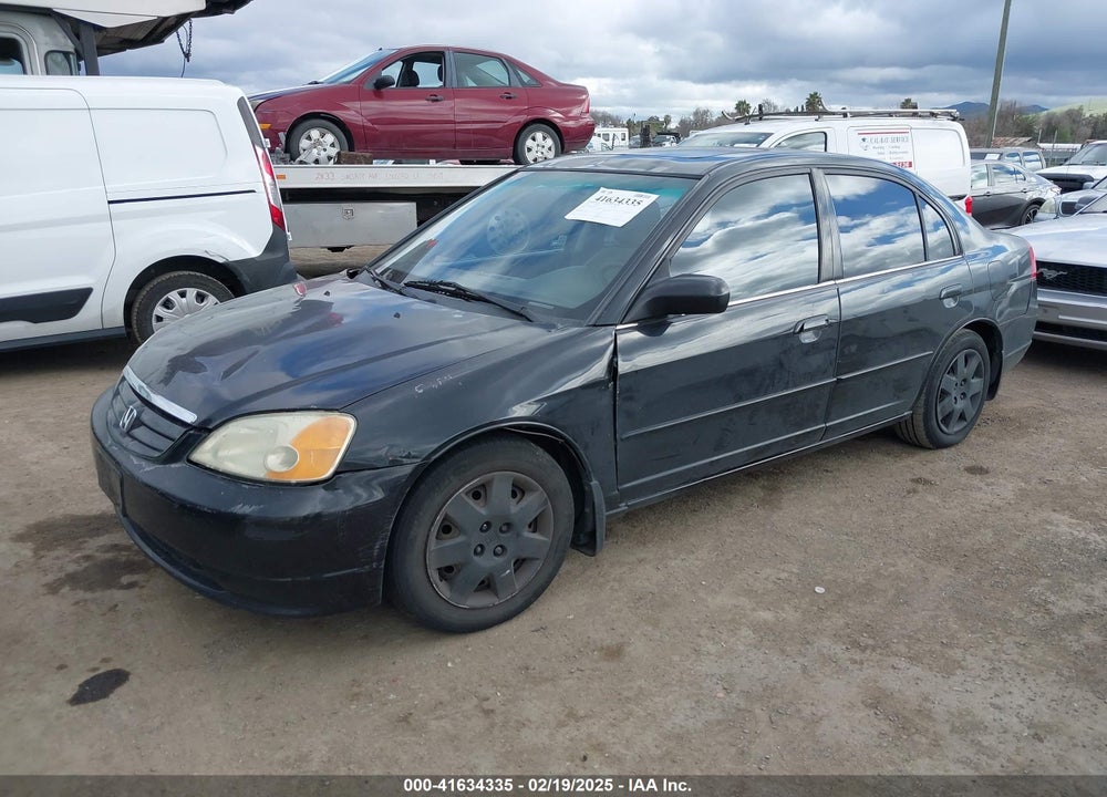 2002 HONDA CIVIC EX VIN: 2HGES257X2H592931
