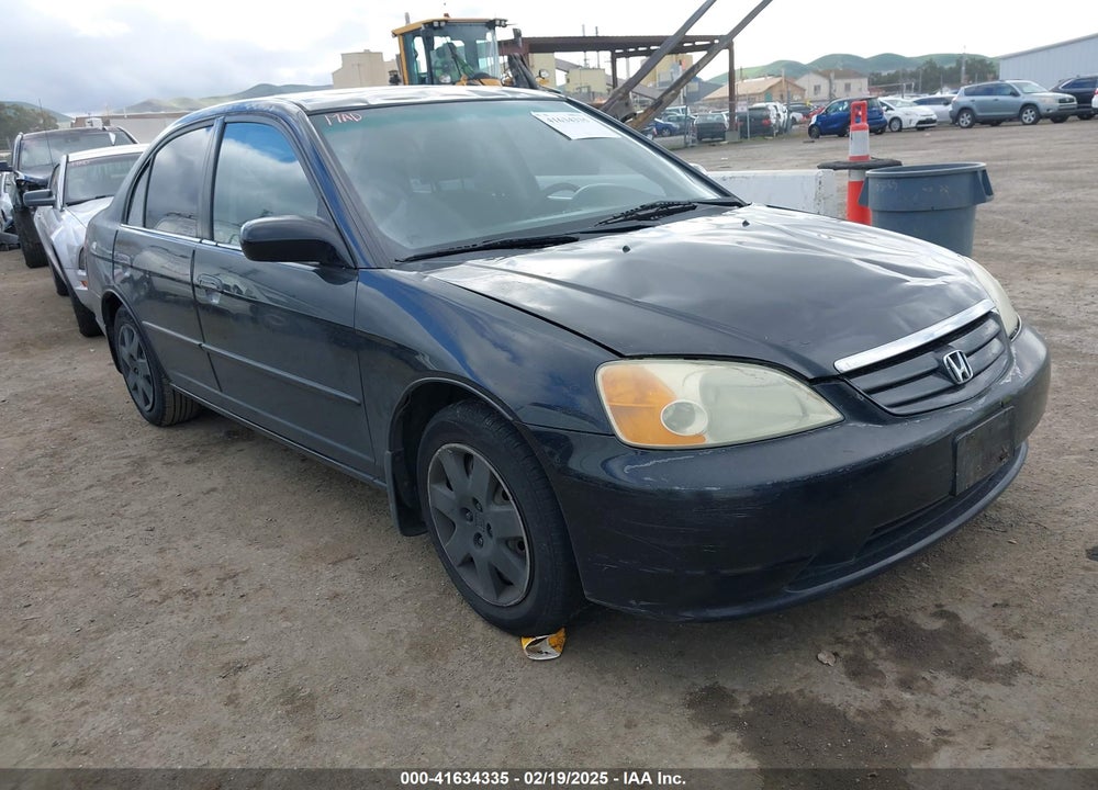 2002 HONDA CIVIC EX VIN: 2HGES257X2H592931