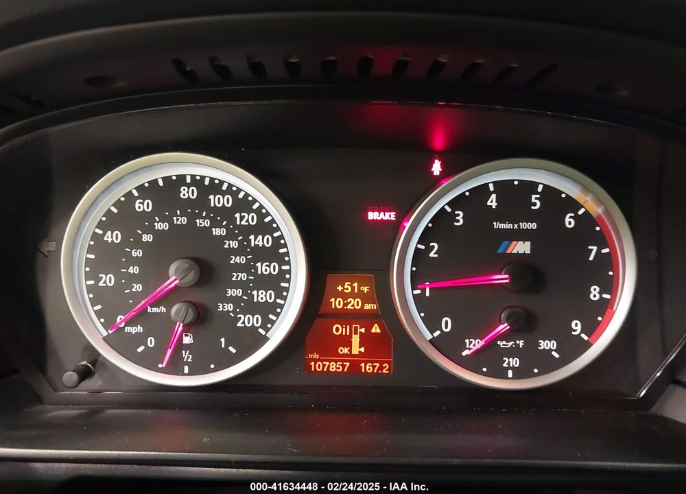 2008 BMW M5 VIN: WBSNB93538CX07995