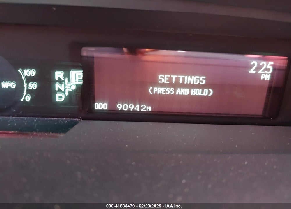 2011 TOYOTA PRIUS VIN: JTDKN3DU9B5337667