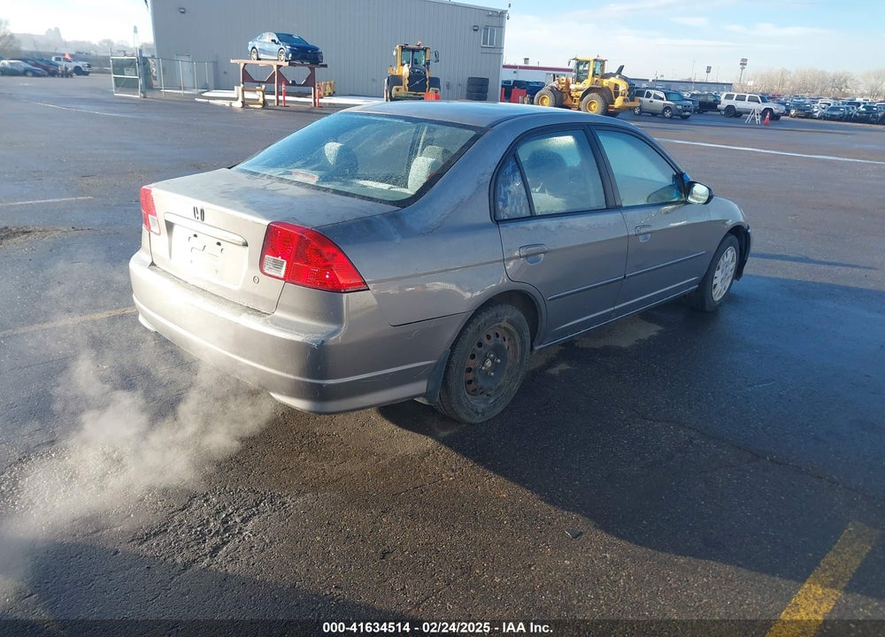 2004 HONDA CIVIC LX VIN: 2HGES16694H516538