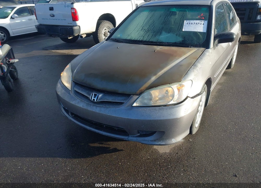 2004 HONDA CIVIC LX VIN: 2HGES16694H516538