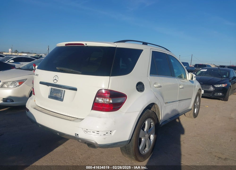 2011 MERCEDES-BENZ ML 350 VIN: 4JGBB5GB2BA639934