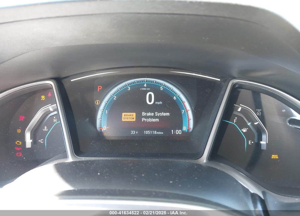 2016 HONDA CIVIC VIN: 2HGFC3B71GH362214