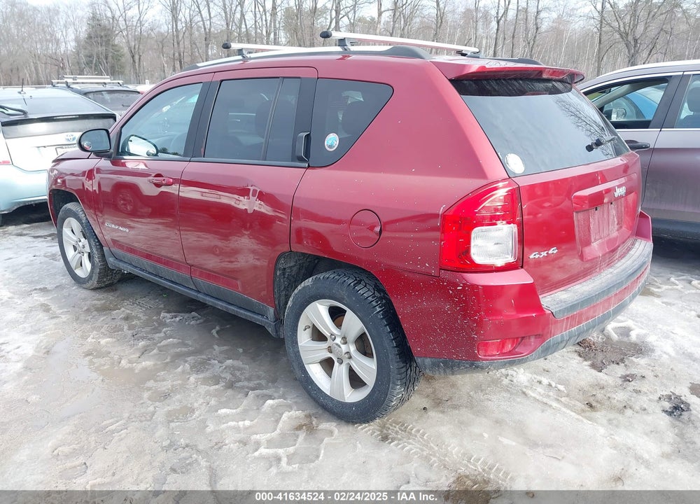 2012 JEEP COMPASS LATITUDE VIN: 1C4NJDEBXCD615978